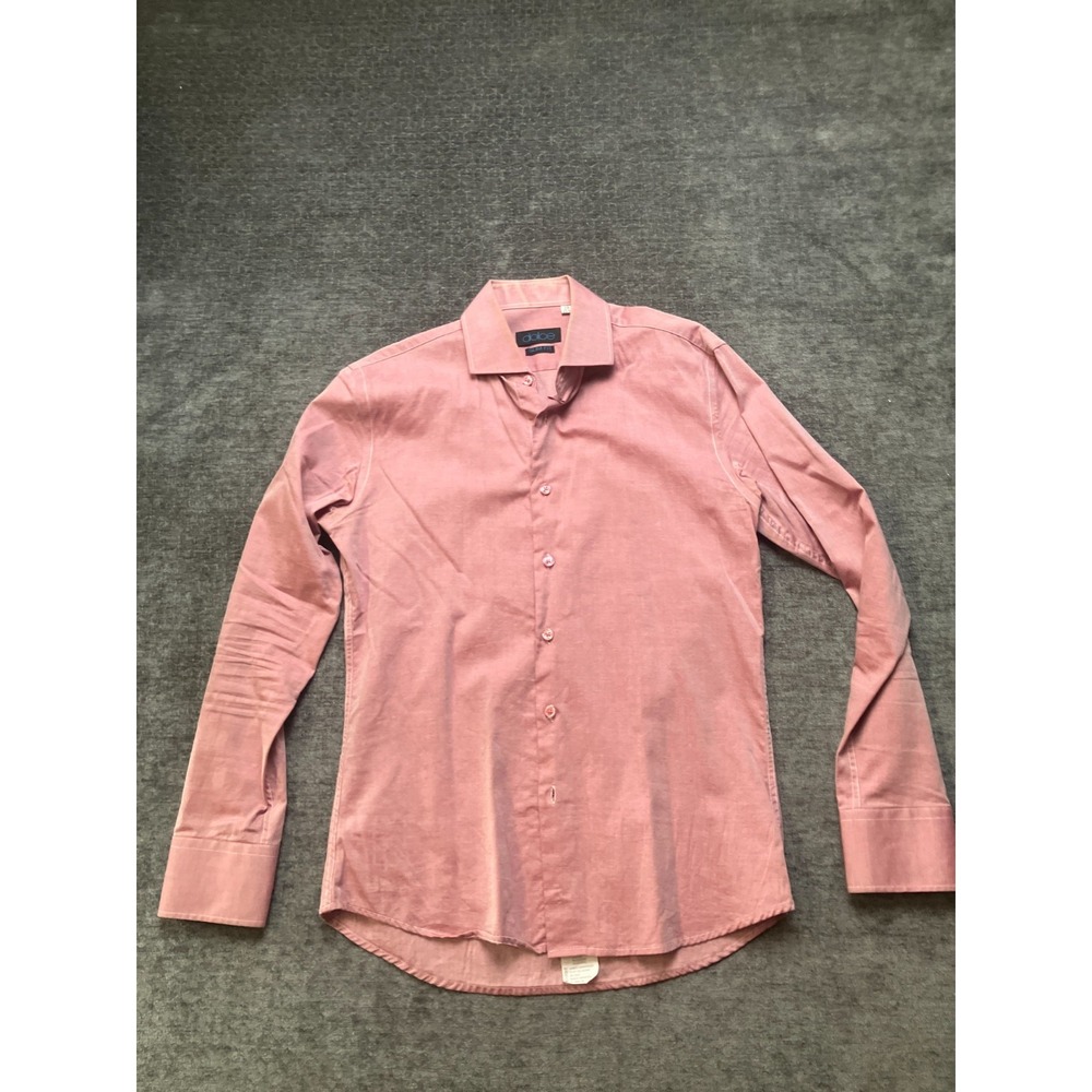 Dolce&Gabbana Dress Shirt Men 39/15.5 Light Pink Slim Fit Formal Business Office
